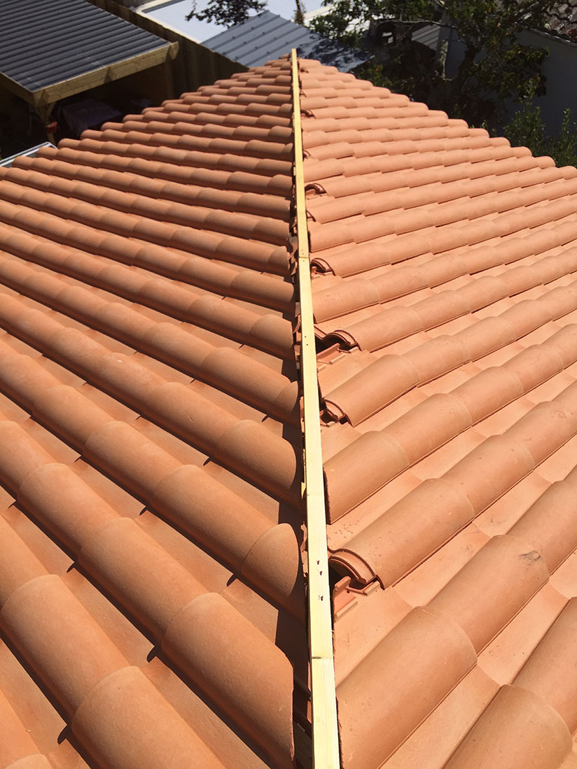 Nettoyage et traitement de toiture réalisés par MG Rénovation sur Bordeaux